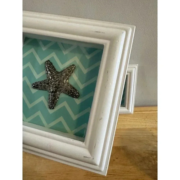 2 Assorted Wood Shadow Box with Shells - Picture 6 of 10